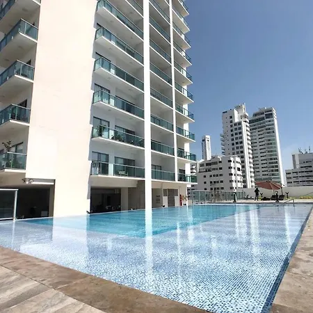 Beautiful 1br Apt With Ocean View-16th Floor! Apartamento Cartagena