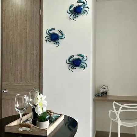 Beautiful 1br Apt With Ocean View-16th Floor! Apartamento Cartagena