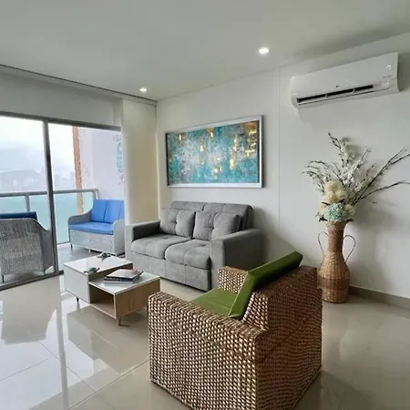 Apartamento Beautiful 1br Apt With Ocean View-16th Floor! Cartagena