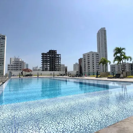 Apartamento Beautiful 1br Apt With Ocean View-16th Floor! Cartagena