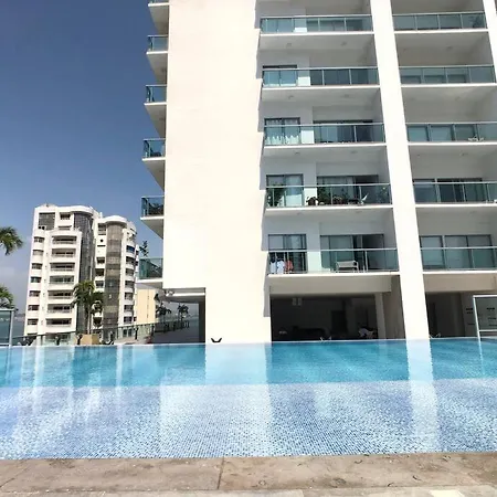 Apartamento Beautiful 1br Apt With Ocean View-16th Floor! Cartagena